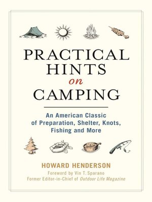 cover image of Practical Hints on Camping: an American Classic of Preparation, Shelter, Knots, Fishing, and More